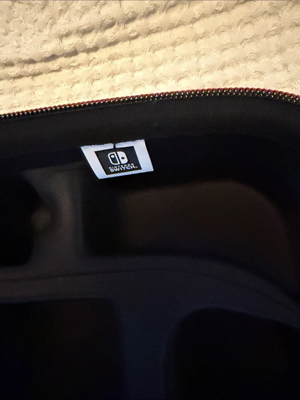 Nintendo Switch Black Carry Case with Red Logo